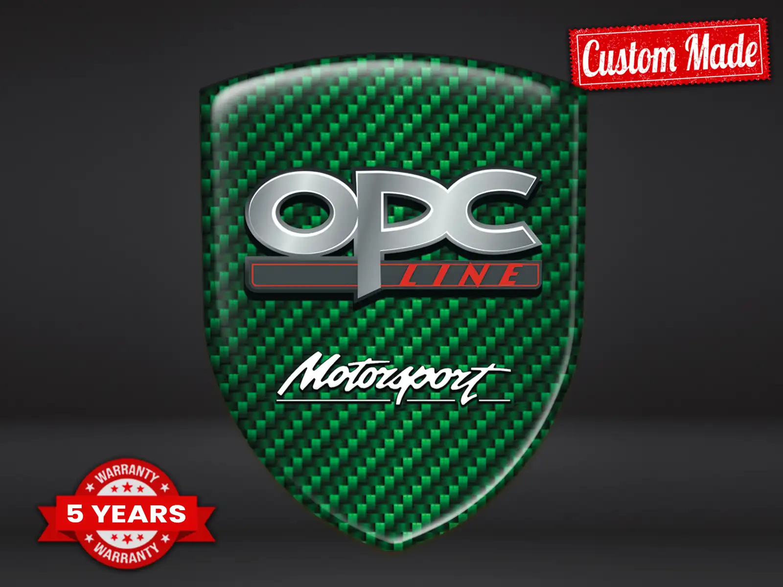 OPC Fensteraufkleber Stil Exklusiv Auto Anpassbar